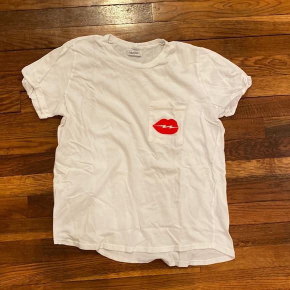 Lauren Moshi Tops - Lauren Moshi size small white tee shirt